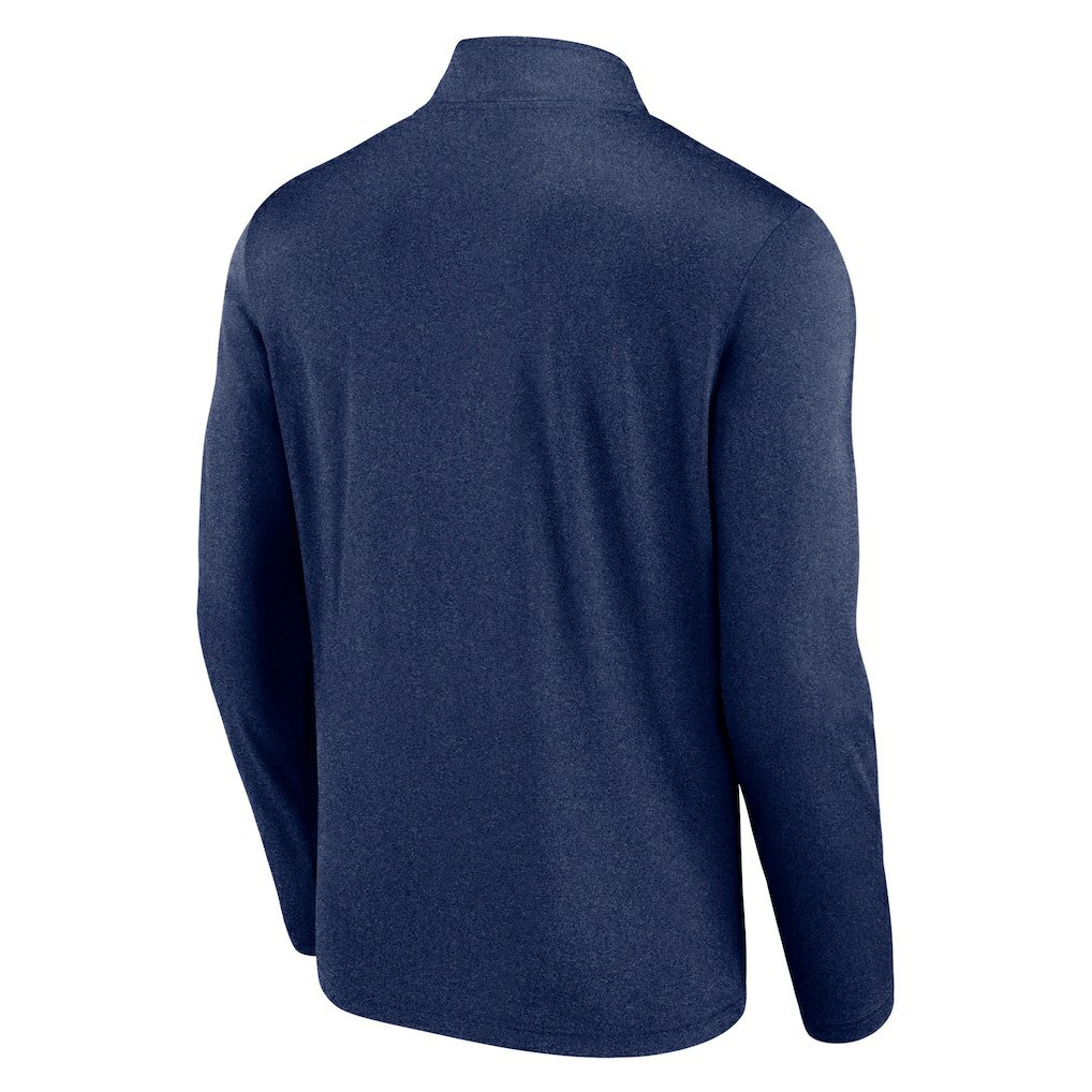 Dallas Cowboys Head-to-Head Quarter-Zip Pullover Navy