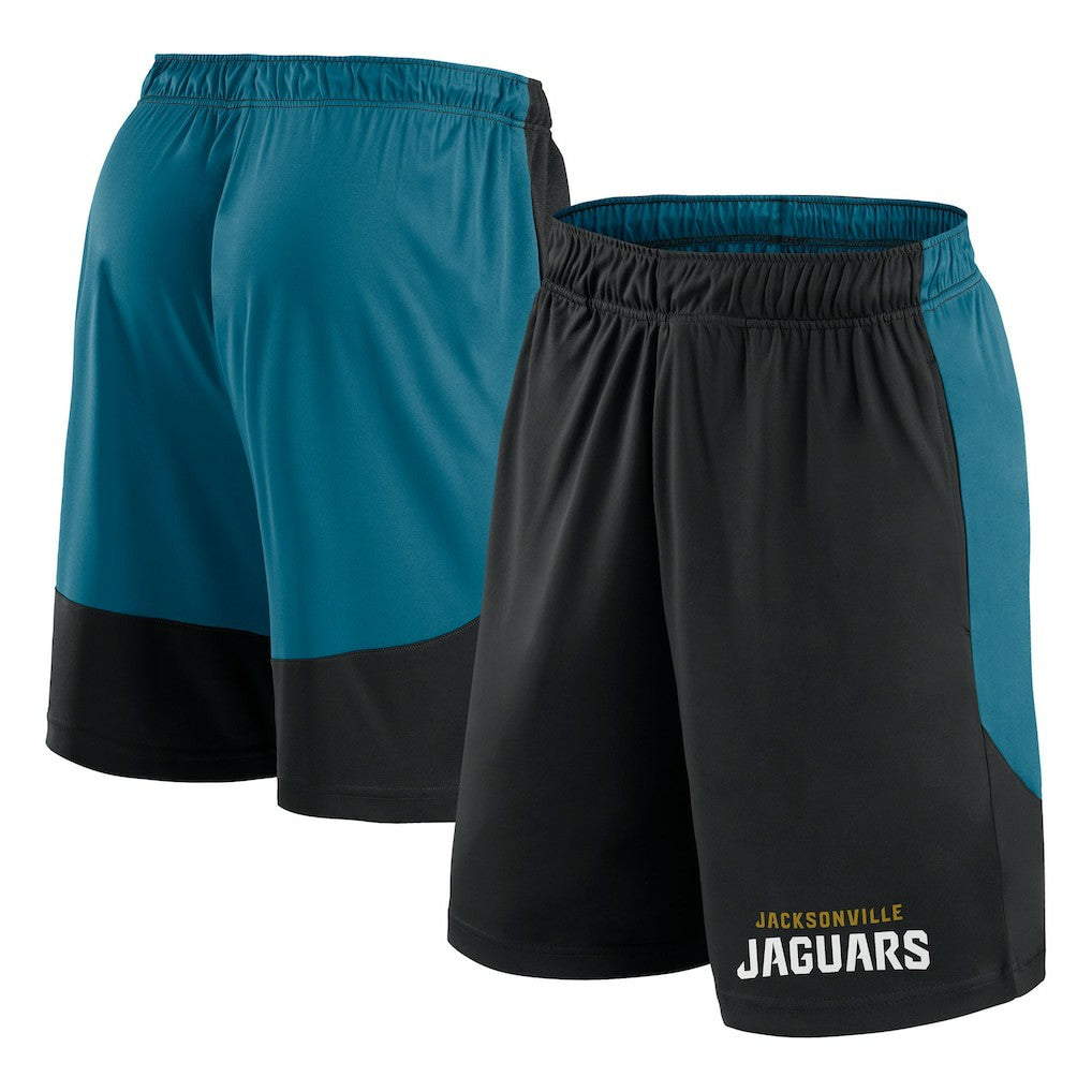 Jacksonville Jaguars Launch Shorts Black/Teal