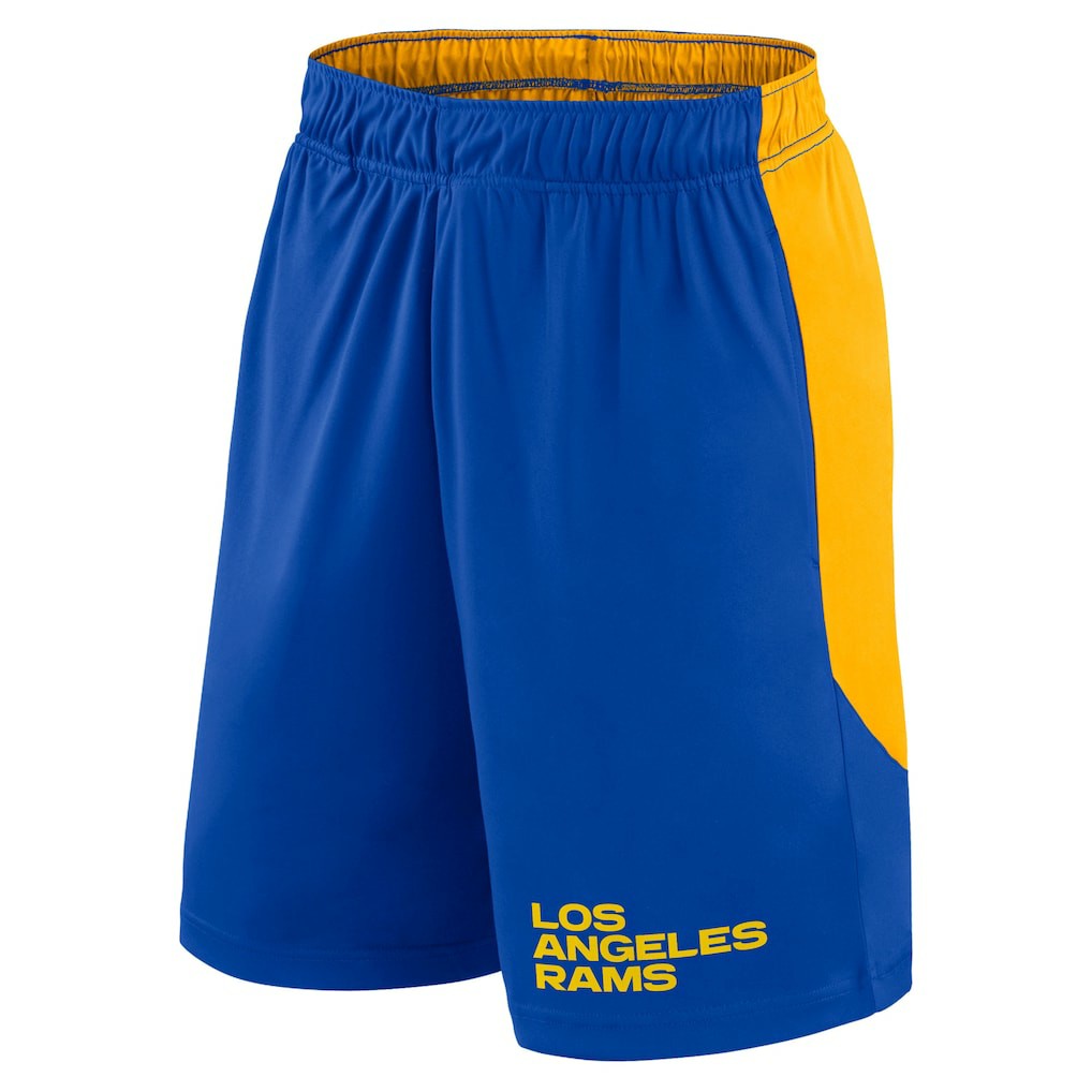 Los Angeles Rams Launch Shorts Royal/Gold