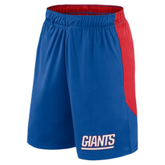 New York Giants Launch Shorts Royal/Red