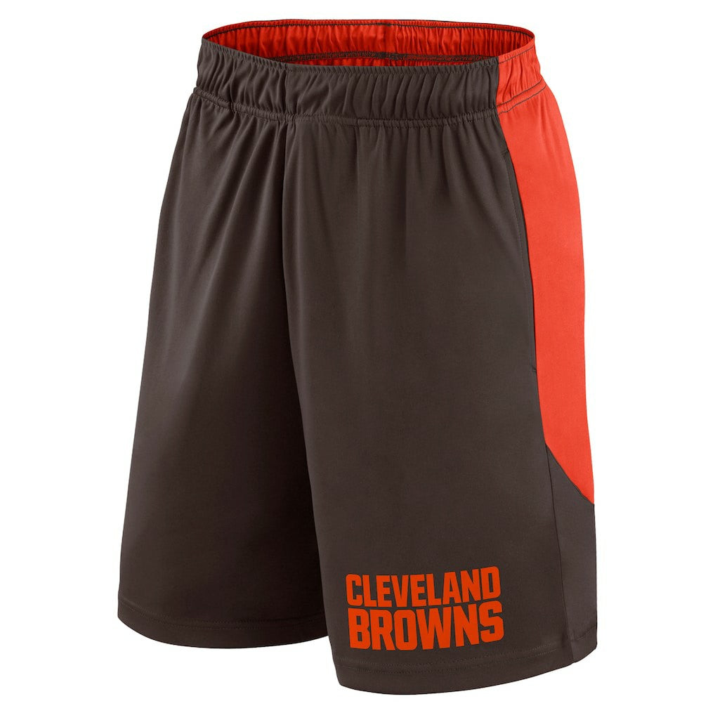 Cleveland Browns Launch Shorts Brown/Red