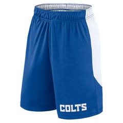 Indianapolis Colts Launch Shorts Royal/White