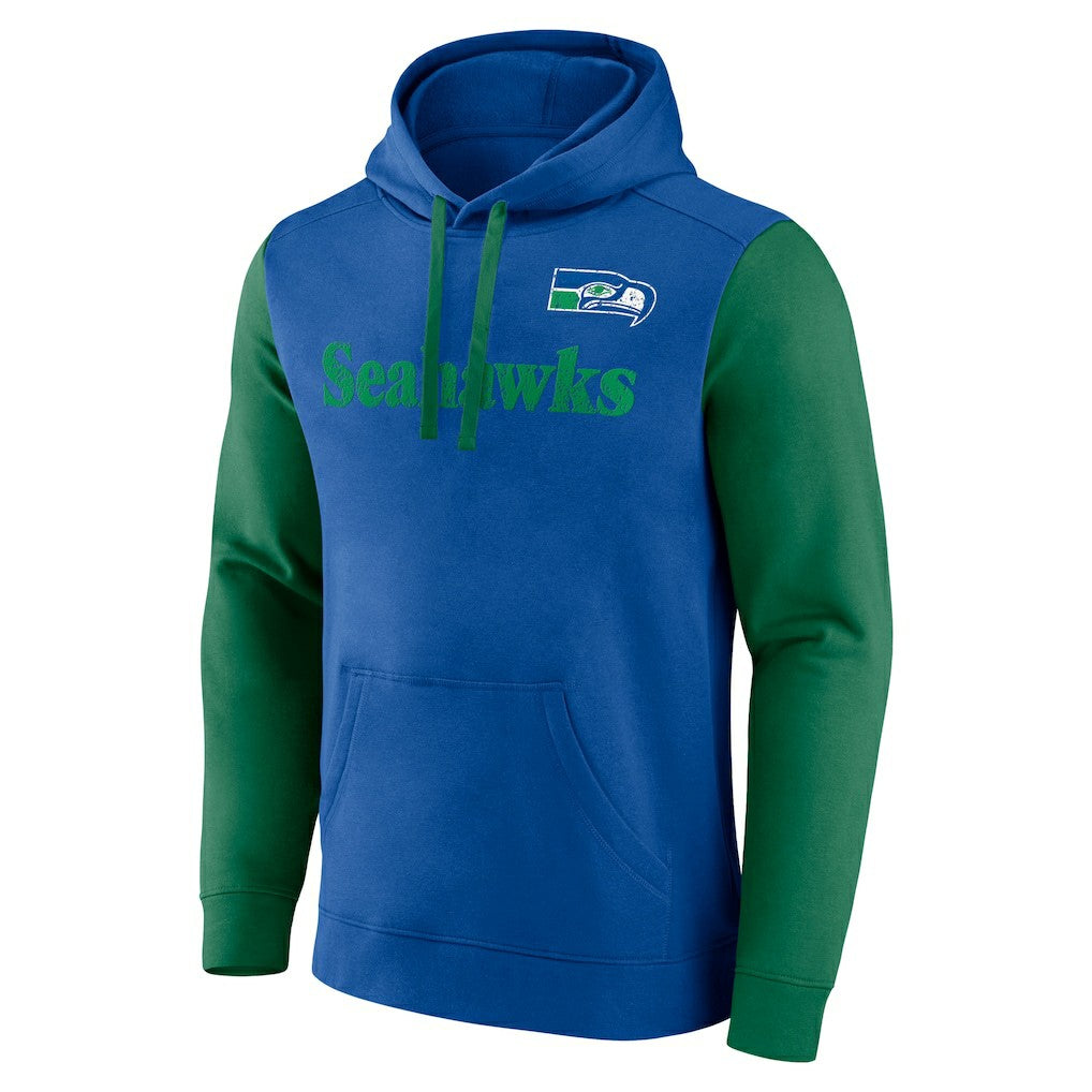 Seattle Seahawks Fleece Pullover Hoodie Royal