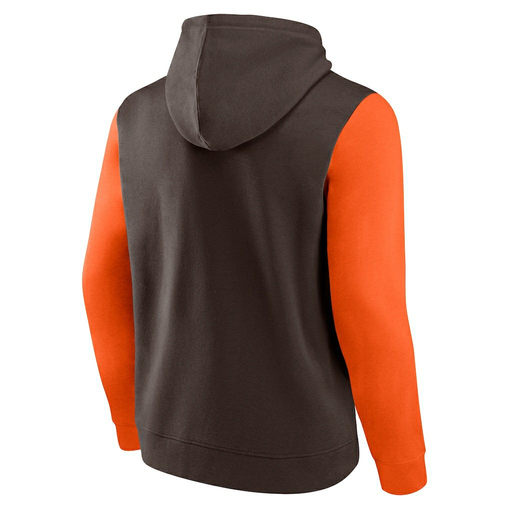 Cleveland Browns Fleece Pullover Hoodie Brown