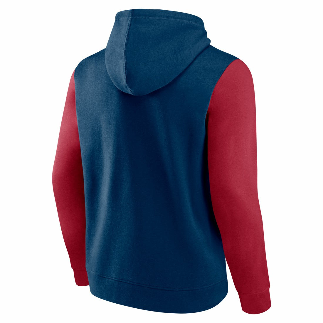Houston Texans Outline Pullover Hoodie Navy/Red