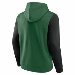 New York Jets Outline Pullover Hoodie Green/Black