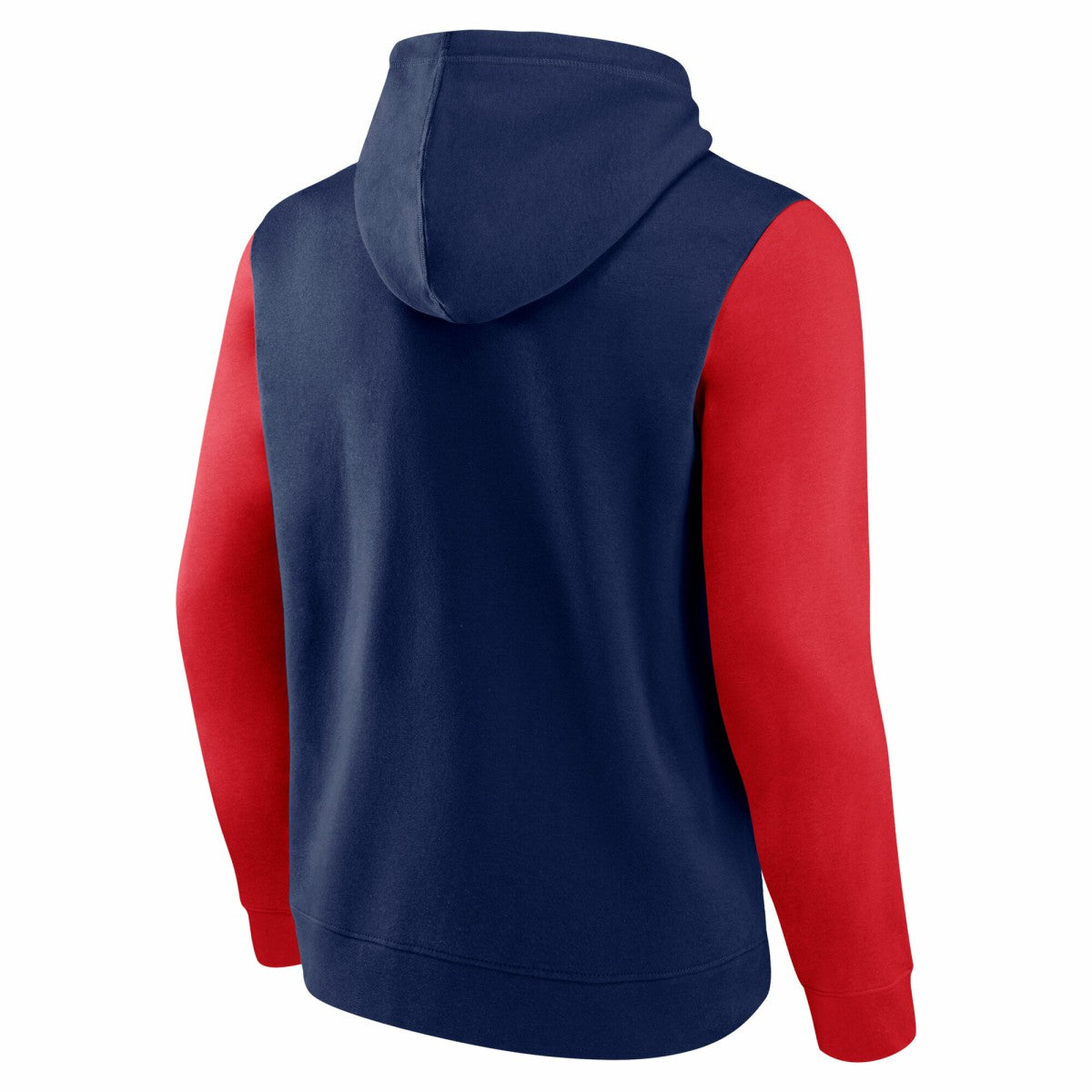 Washington Wizards Logo Athletic Outline Colorblock Pullover Hoodie Navy