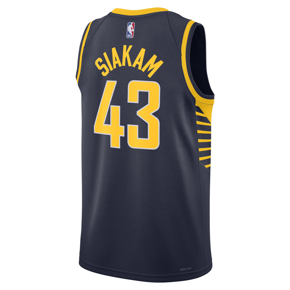 NBA Pascal Siakam Indiana Pacers Unisex Swingman Jersey - Icon Edition - Navy