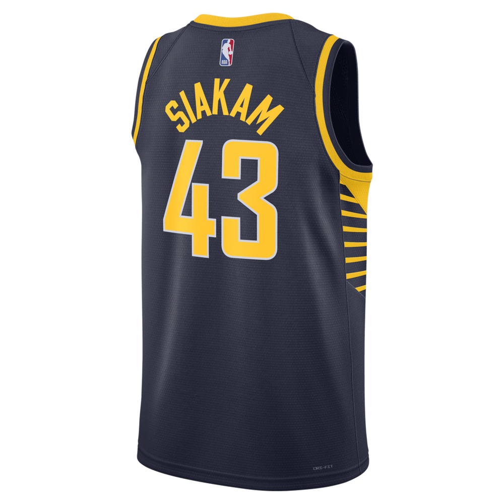 NBA Pascal Siakam Indiana Pacers Unisex Swingman Jersey - Icon Edition - Navy