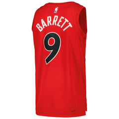 RJ Barrett Toronto Raptors Unisex Swingman Player Jersey Icon Edition Red