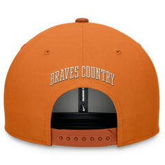 Atlanta Braves Nike Pro Dunk Performance Snapback Hat - Orange Hats