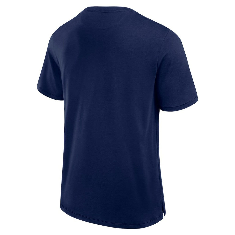 NHL Seattle Kraken Fanatics Elevated Pima T-Shirt - Navy