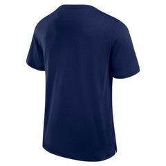 NHL Seattle Kraken Fanatics Elevated Pima T-Shirt - Navy