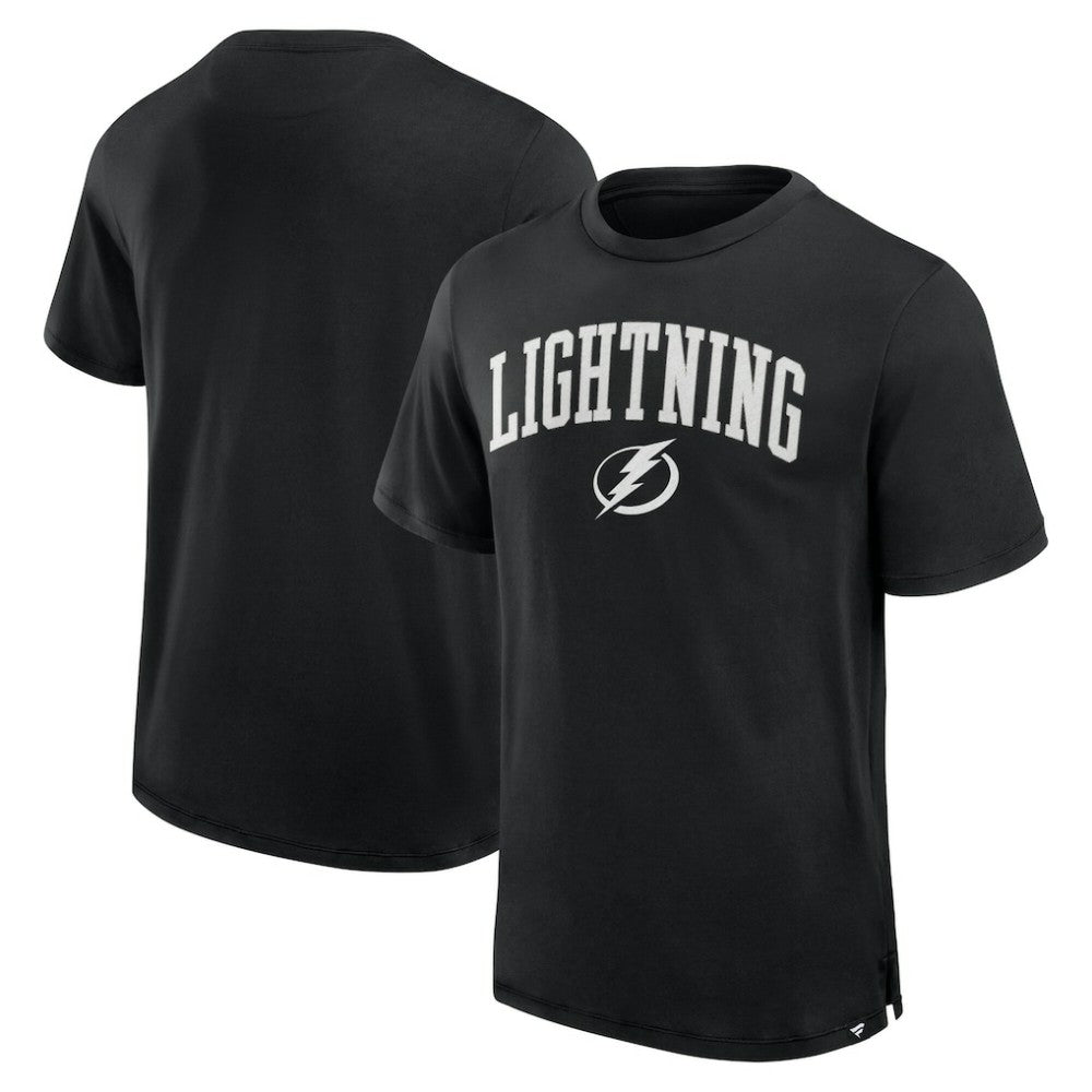 NHL Tampa Bay Lightning Fanatics Elevated Pima T-Shirt - Black