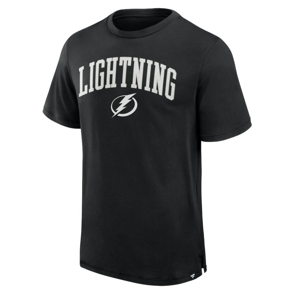 NHL Tampa Bay Lightning Fanatics Elevated Pima T-Shirt - Black