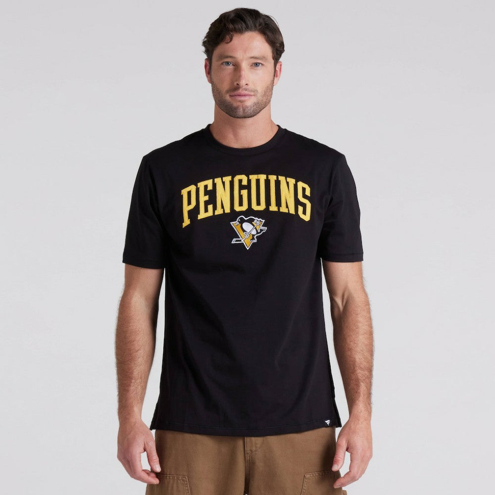 NHL Pittsburgh Penguins Fanatics Elevated Pima T-Shirt - Black