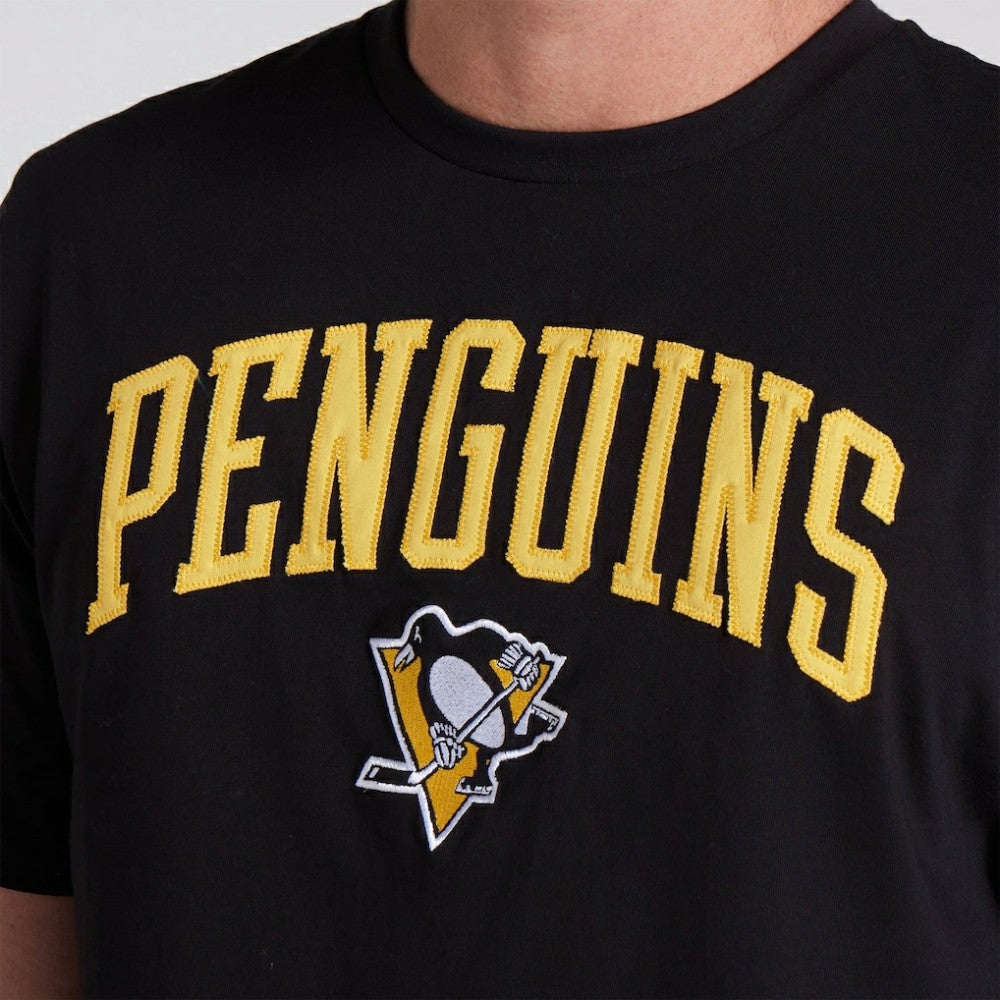 NHL Pittsburgh Penguins Fanatics Elevated Pima T-Shirt - Black
