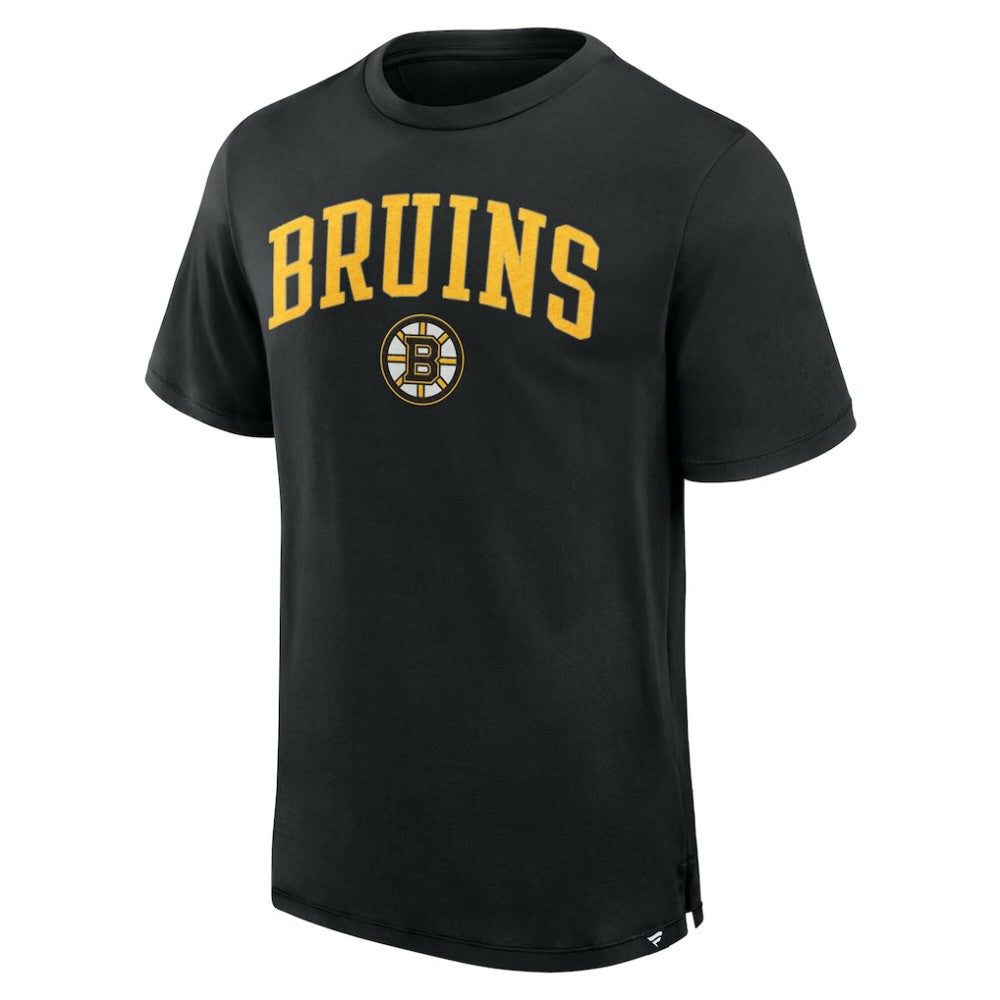 NHL Boston Bruins Fanatics Elevated Pima T-Shirt - Black