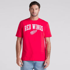 NHL Detroit Red Wings Fanatics Elevated Pima T-Shirt - Red
