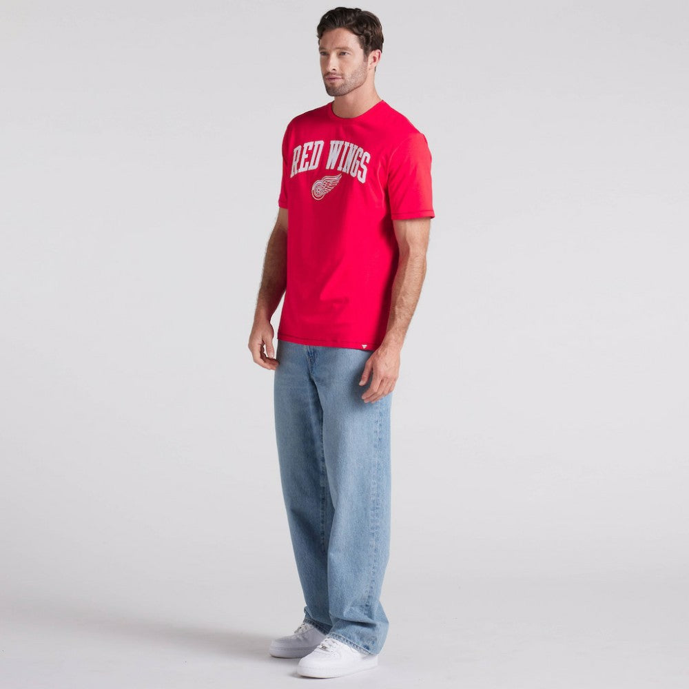 NHL Detroit Red Wings Fanatics Elevated Pima T-Shirt - Red