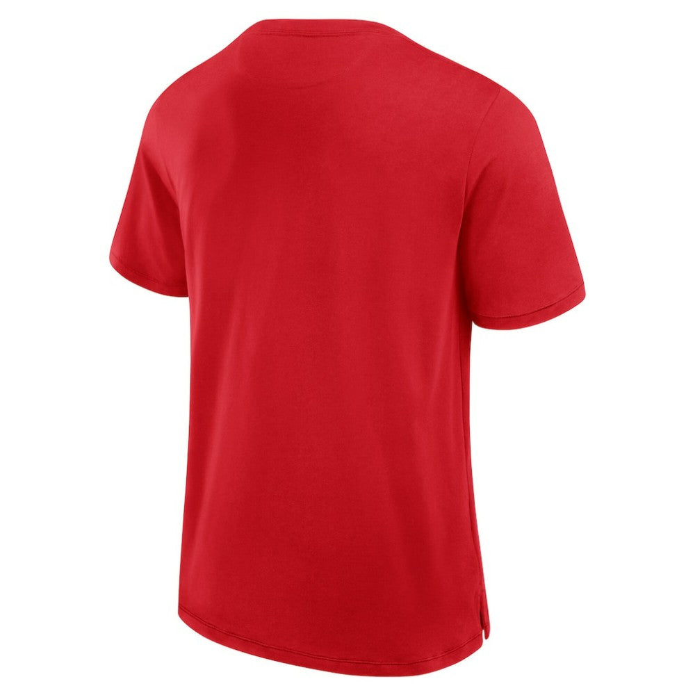 NHL Washington Capitals Fanatics Elevated Pima T-Shirt - Red