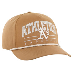 Athletics '47 Neutral Roscoe Rope Hitch Adjustable Hat - Brown Hats