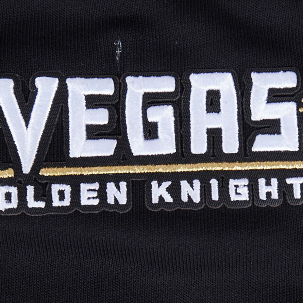 NHL Vegas Golden Knights Pro Standard Women's Area Code Cropped Pullover Sweatshirt - Black