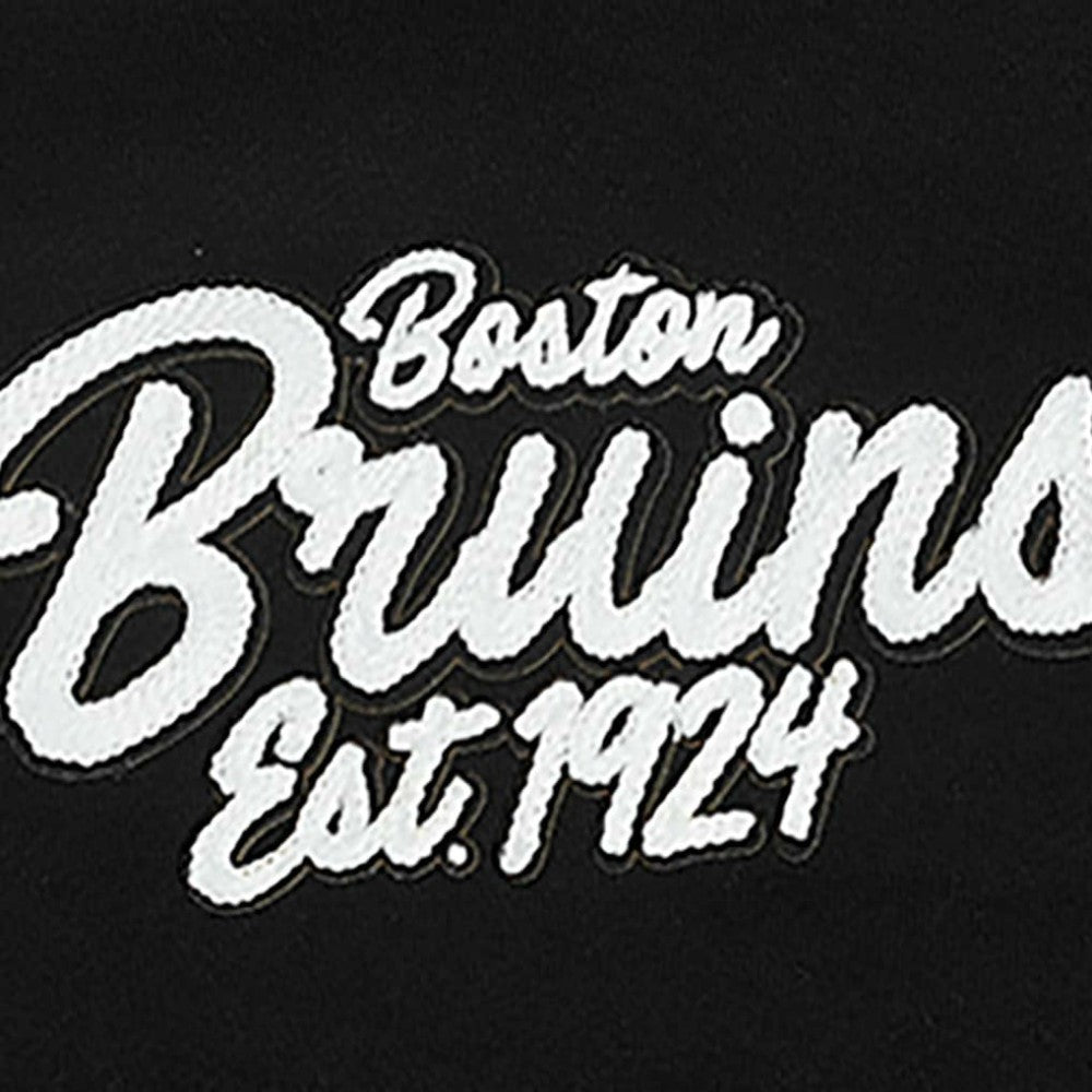 NHL Boston Bruins Pro Standard Paint the City Pullover Hoodie - Black