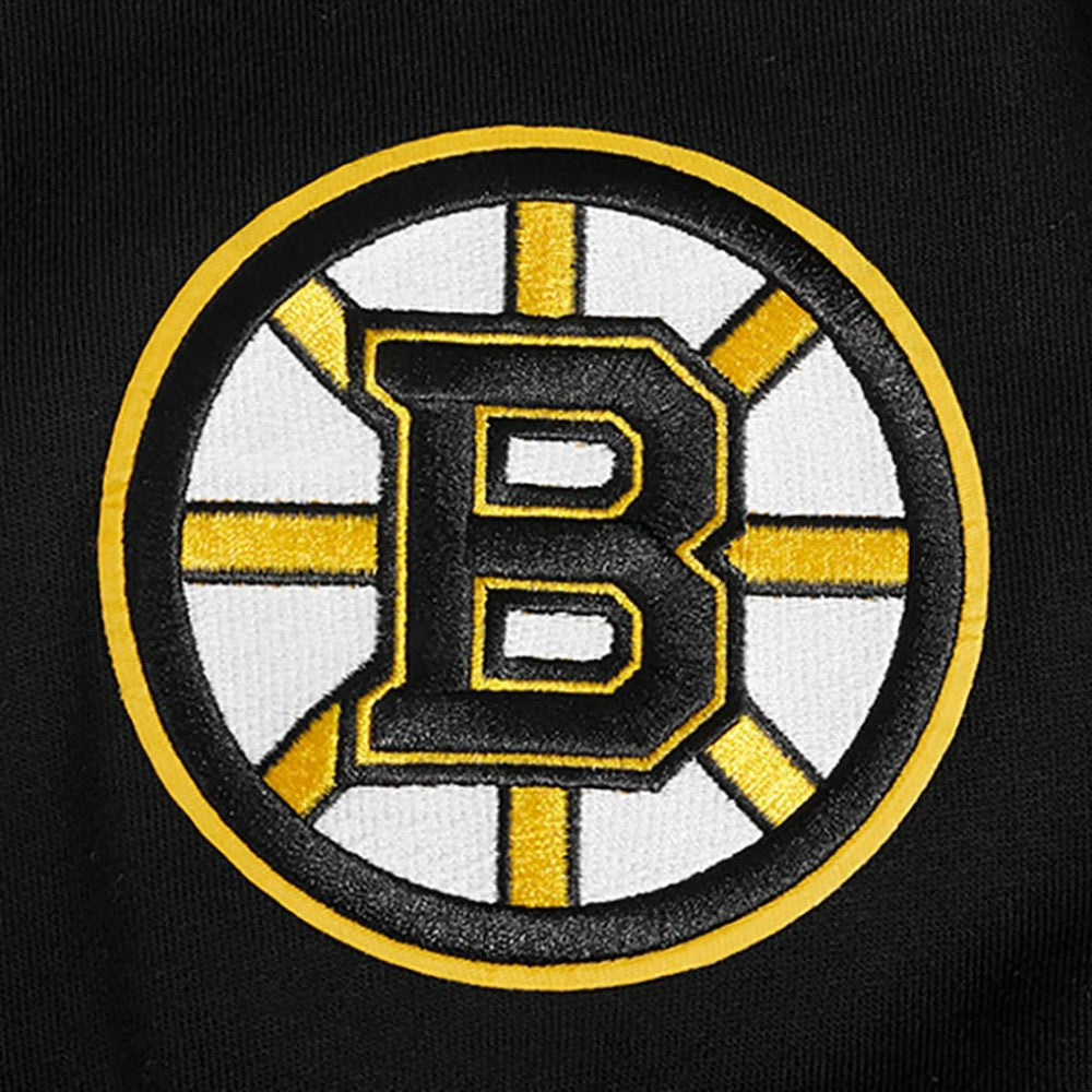 NHL Boston Bruins Pro Standard Paint the City Pullover Hoodie - Black