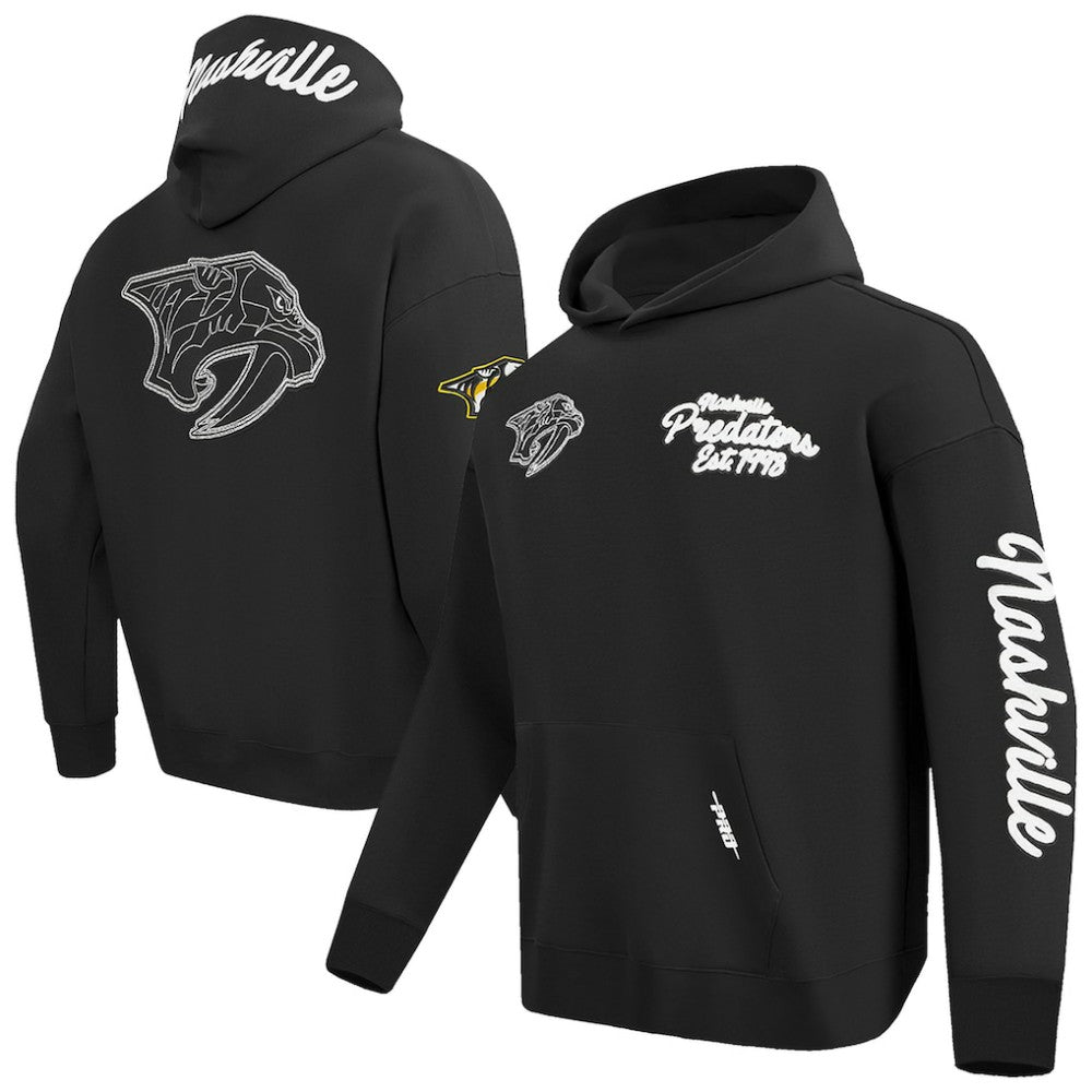 NHL Nashville Predators Pro Standard Paint the City Pullover Hoodie - Black