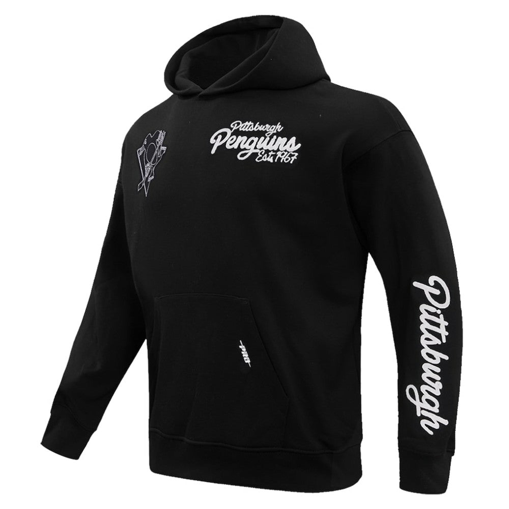 NHL Pittsburgh Penguins Pro Standard Paint the City Pullover Hoodie - Black