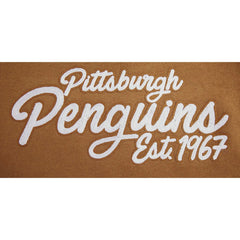 NHL Pittsburgh Penguins Pro Standard Paint the City Pullover Sweatshirt - Brown