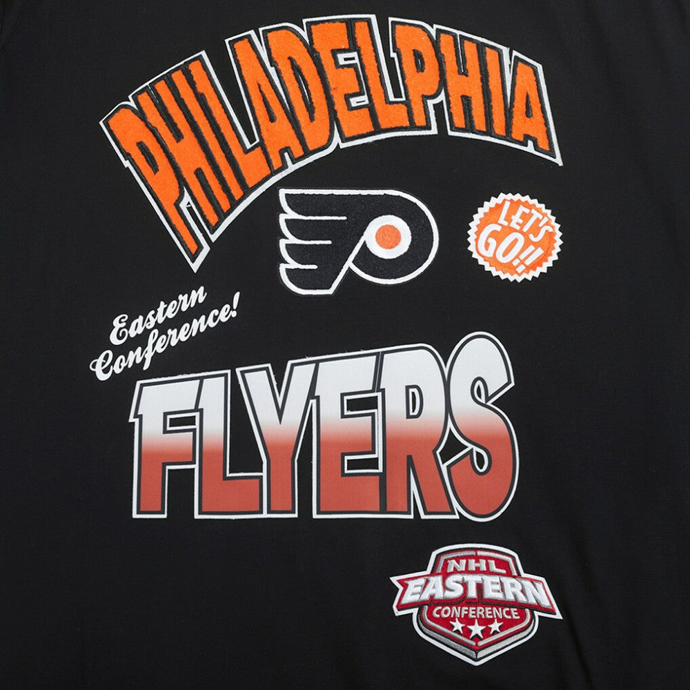 NHL Philadelphia Flyers Pro Standard Turn It Up T-Shirt - Black