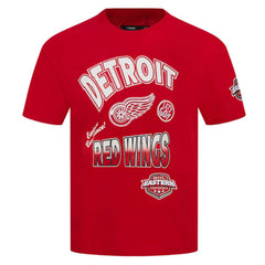 NHL Detroit Red Wings Pro Standard Turn It Up T-Shirt - Red