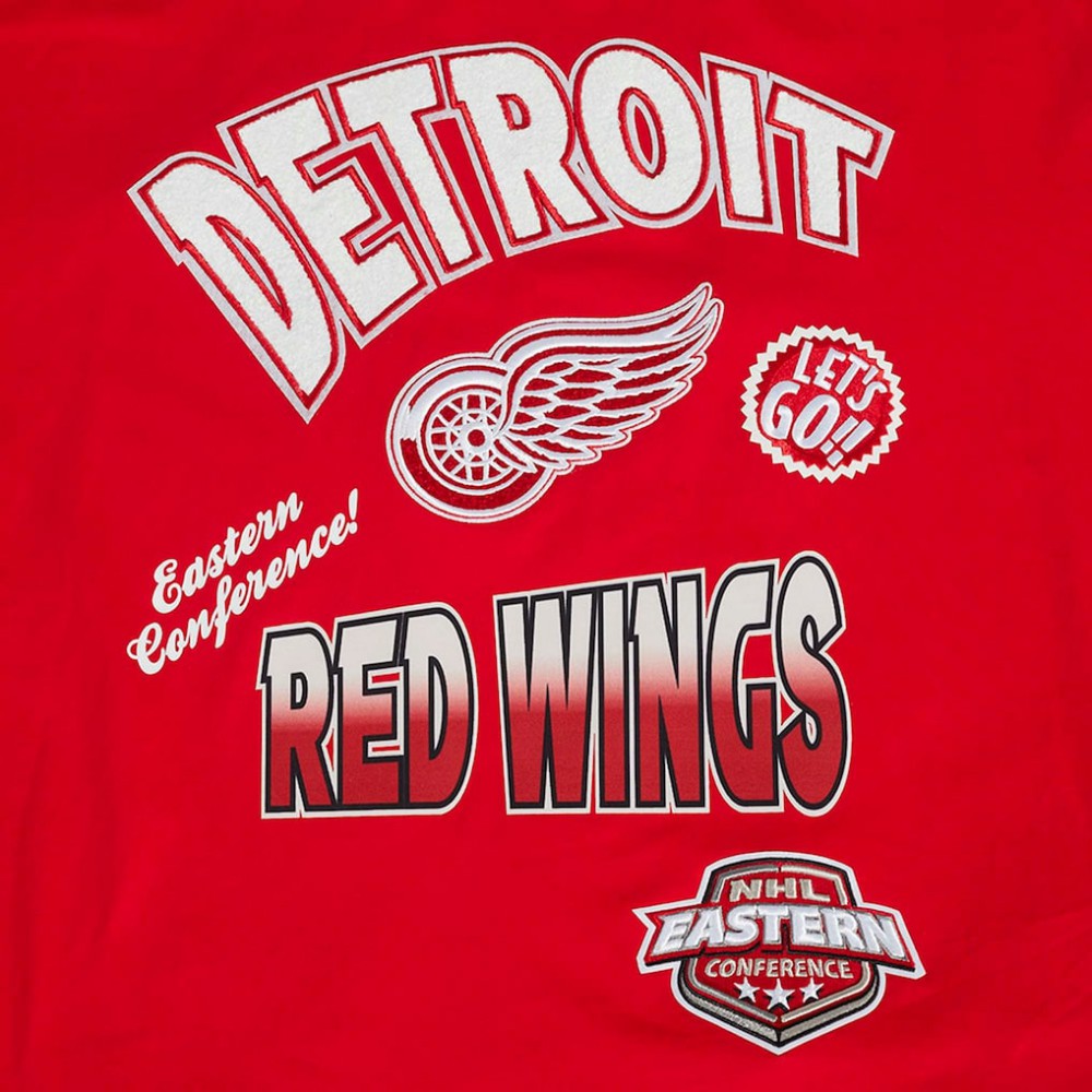 NHL Detroit Red Wings Pro Standard Turn It Up T-Shirt - Red