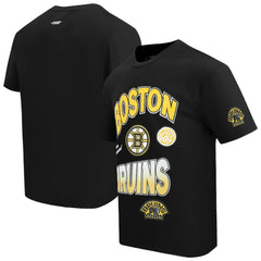 NHL Boston Bruins Pro Standard Turn It Up T-Shirt - Black