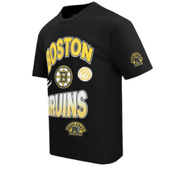 NHL Boston Bruins Pro Standard Turn It Up T-Shirt - Black