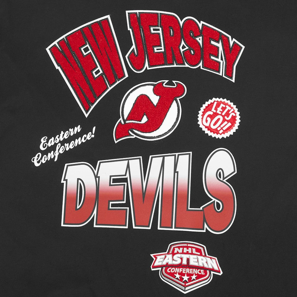 NHL New Jersey Devils Pro Standard Turn It Up T-Shirt - Black