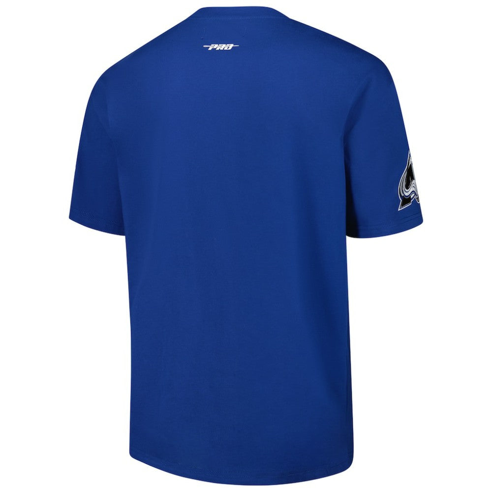 NHL Colorado Avalanche Pro Standard Turn It Up Dropped Shoulder T-Shirt - Blue