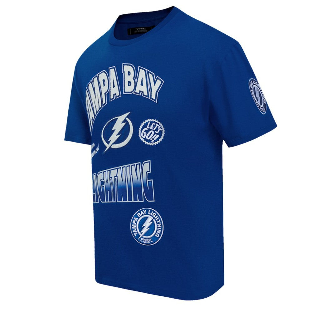 NHL Tampa Bay Lightning Pro Standard Turn It Up T-Shirt - Blue