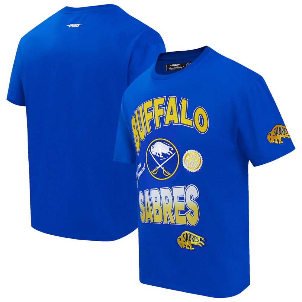 NHL Buffalo Sabres Pro Standard Turn It Up T-Shirt - Royal