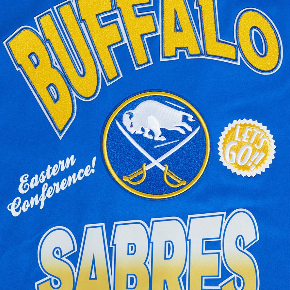 NHL Buffalo Sabres Pro Standard Turn It Up T-Shirt - Royal