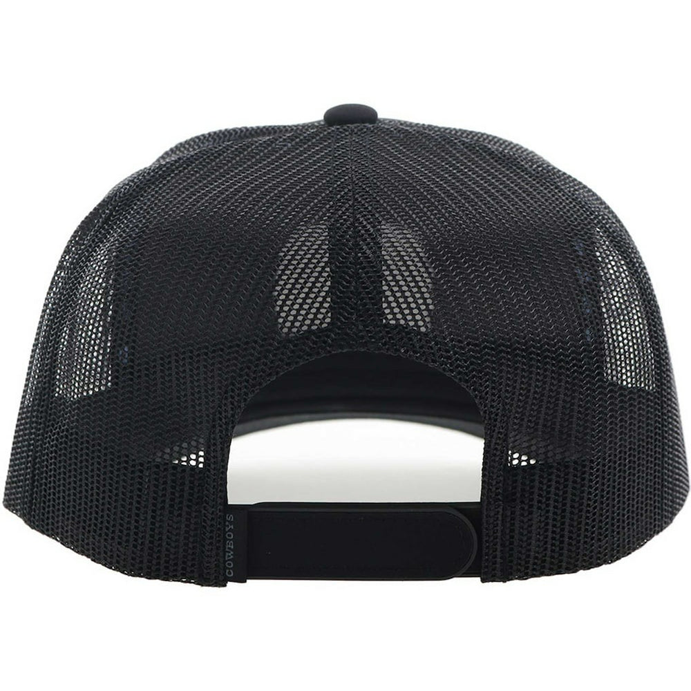 Dallas Cowboys HOOey Patch Rope Trucker Adjustable Hat Black