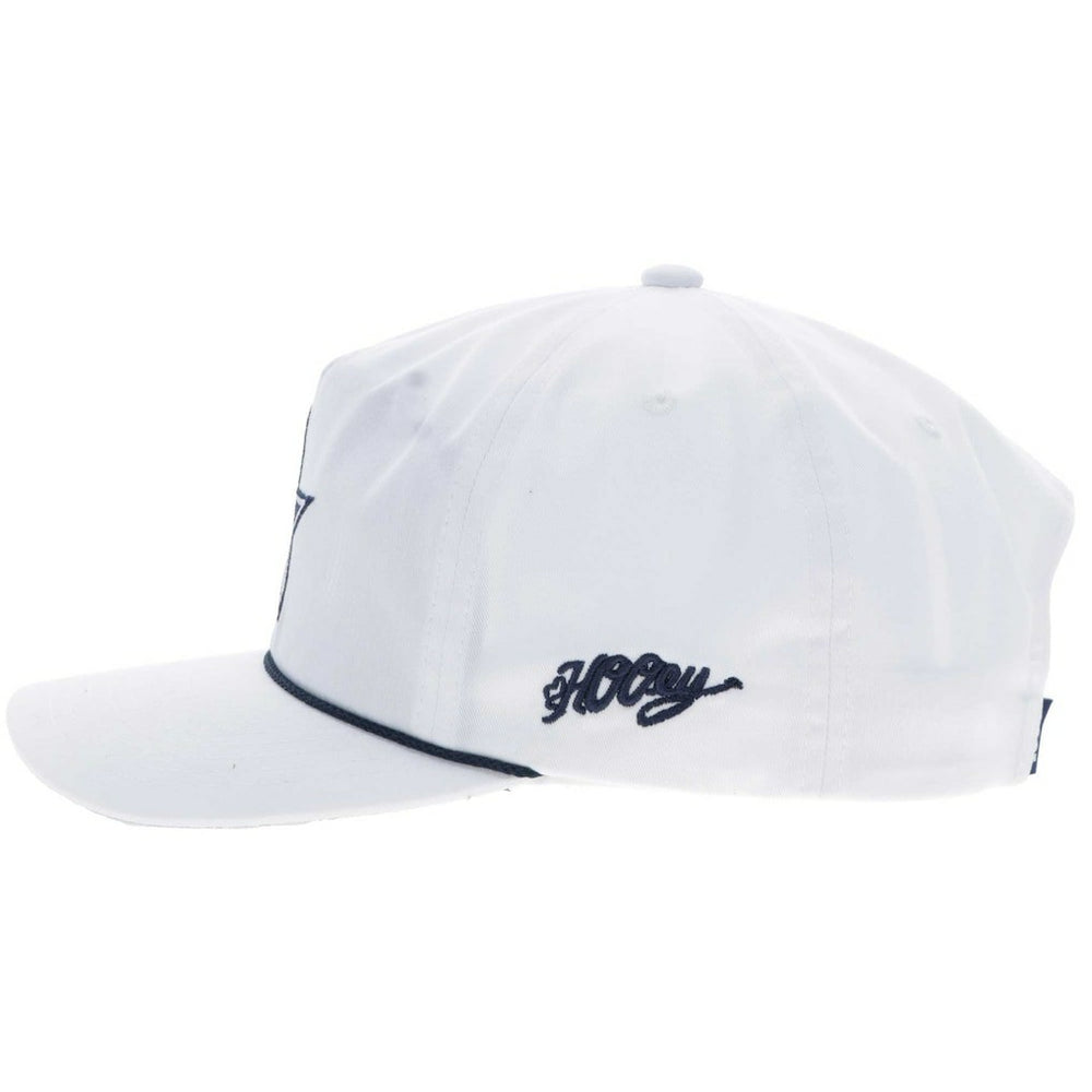Dallas Cowboys HOOey Star Logo Rope Adjustable Hat White