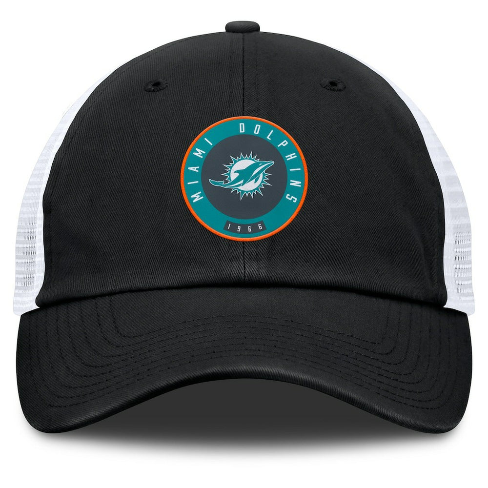 Miami Dolphins Averie Trucker Adjustable Hat Black
