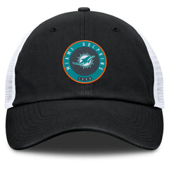 Miami Dolphins Averie Trucker Adjustable Hat Black