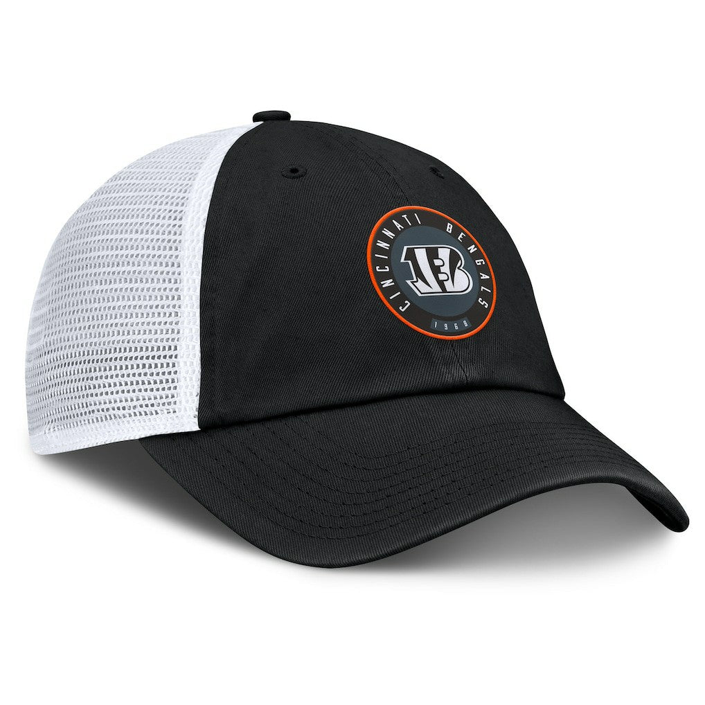 Cincinnati Bengals Averie Trucker Adjustable Hat Black