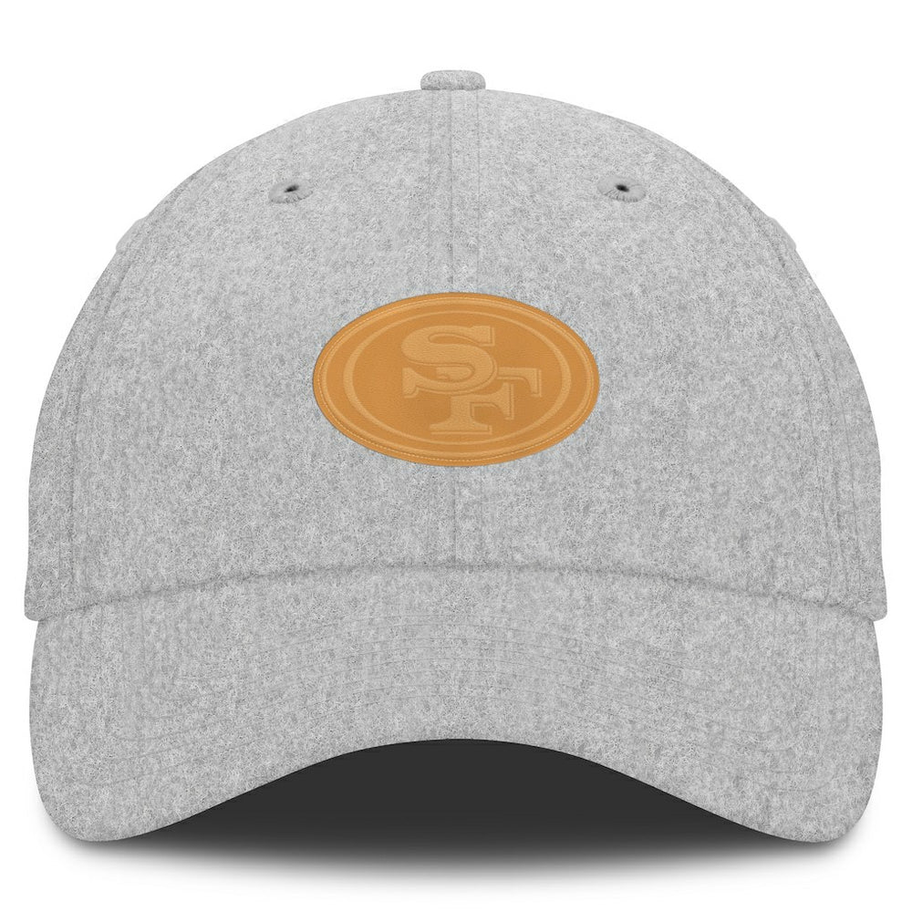 San Francisco 49ers Front Office Adjustable Hat Heather Gray