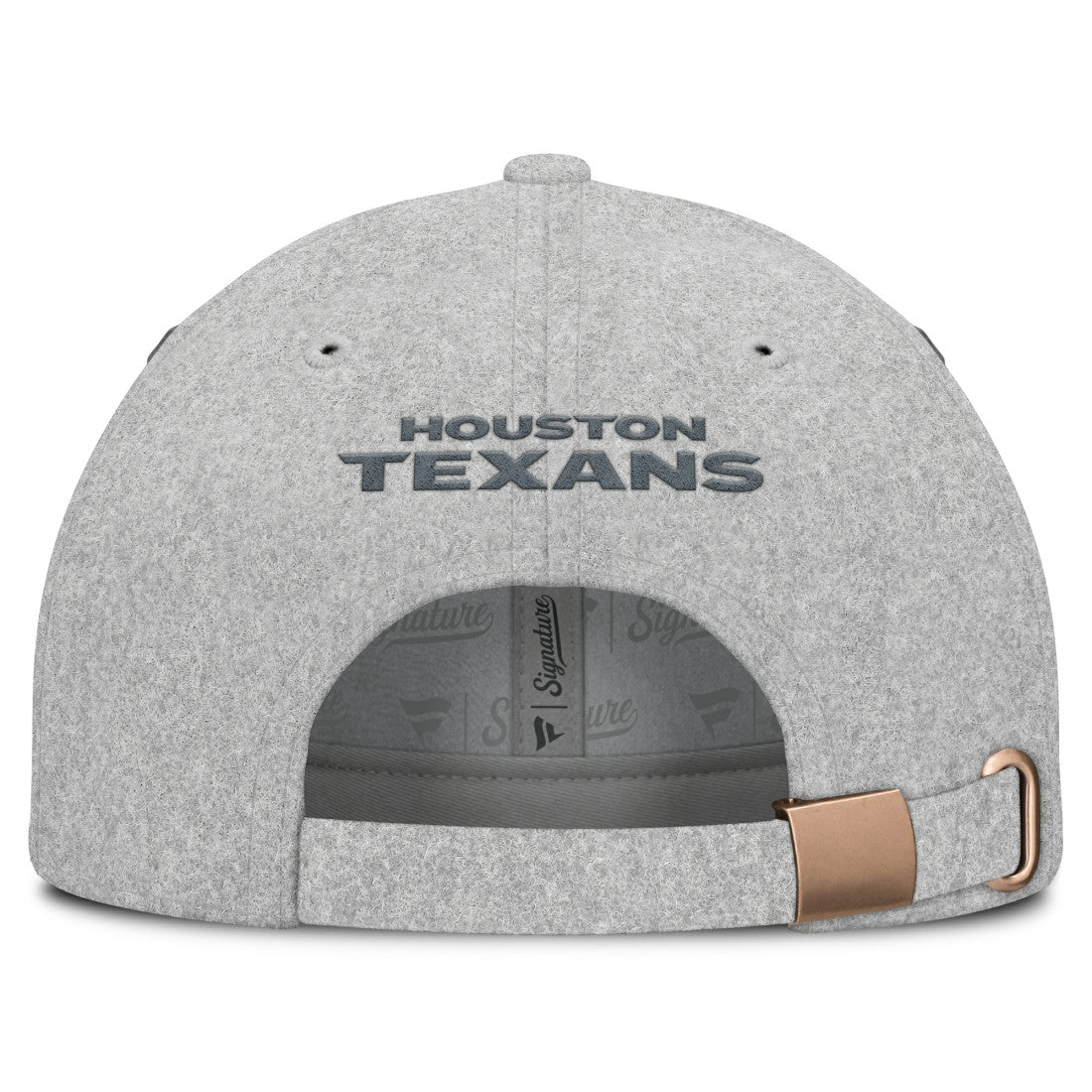 Houston Texans Front Office Adjustable Hat Heather Gray