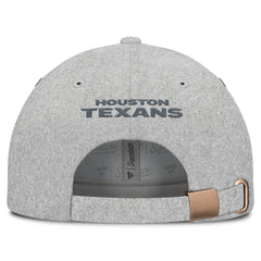 Houston Texans Front Office Adjustable Hat Heather Gray